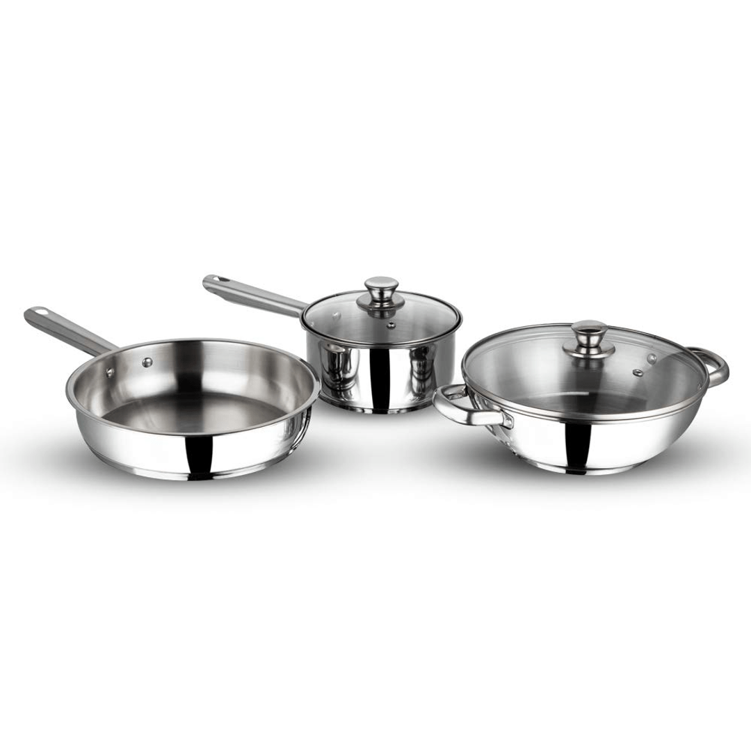 Buy Vinod Stainless steel induction friendly Modena cookware set